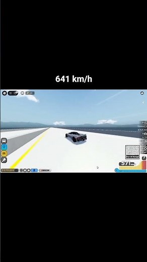#roblox driving empire SSC tuatara top speed 641km/h🤯
