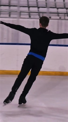 First triple combination landed #figureskating #competition #jump #combination #first