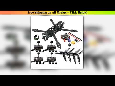 Mark4 7 Inch 295mm Drone Kit & A2807 KV1300 6S Brushless Motor & F4V3S Plug Flight Control & 60A
