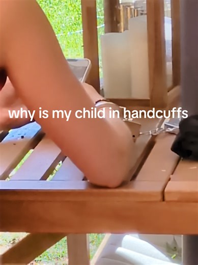 Child Handcuffs Themselves to Study Table