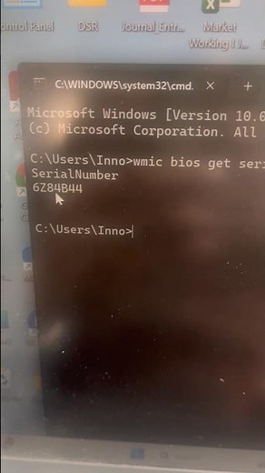 Find Laptop Serial Number in Seconds #laptop #serialnumber