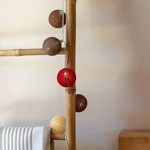 Mahonie Voice Control Google en Alexa katoenen bal lichtslinger -lampionnen -... | bol