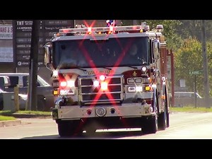Waldorf Fire Department Engine 31, and EMS Command 3 Responding