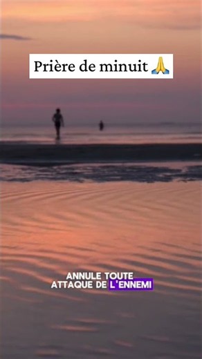 Prière de minuit #jesus #prière
