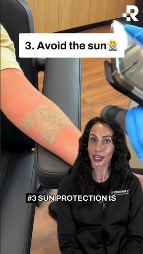 How to Heal Faster After Laser Tattoo Removal 🩹 #Shorts