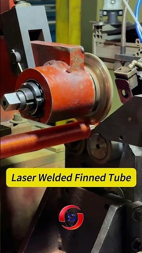 Laser Welded Finned Tube Manufacturing Process | High Performance Heat Transfer #welding