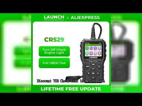 LAUNCH Creader 529 OBD2 Scanner Automotive Diagnostic Tool OBDII Code Reader Fault Code Read OBD Sca