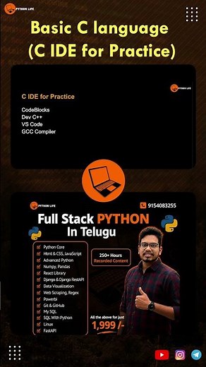 Best C IDEs for Practice | Beginners Ki Edi Better | PythonLife
