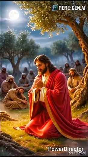 “Jesus Prays in Gethsemane – The Night of Sorrow and Surrender”
