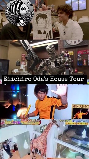 Oda might have the craziest house in the entire world! #onepiece #shorts #luffy #eiichirooda #zoro