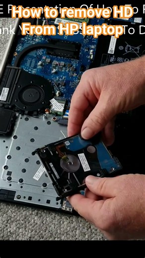How to remove HDD From HP laptop. #HP laptops #HDD In laptops #hplaptops