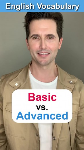 61K views · 1.4K reactions | Basic vs Advanced English Vocabulary 10 #expressions #learnenglish #englishvocabulary #studyenglish #englishlesson #esl #vocab #expressions #idiom #englishteacher #ingles #englishtips #speakenglish #englishlanguage #ielts #learningenglish #toefl #englishlearning #english #vocabulary #pronunciation | English Teacher Josh | Facebook
