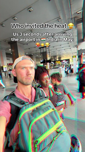 Everyone told us not to come to 🇮🇳 India now because of the May heat 😭☀️ But honestly… we still want to experience everything. The Golden Triangle, the trains, the food, the chaos, maybe even Goa 😅 But maybe we should change our plans 😭😂 Help!!! Should we continue south to Kerala or is there another place in India that’s amazing right now and slightly less hot? 👀