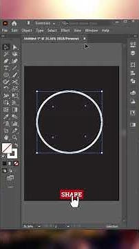 HIDDEN Adobe Illustrator Tips You Must Know! (Easily Master Adobe) #tricks #trending #shorts