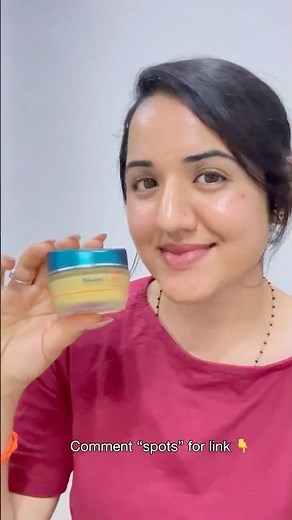Dark Spots to Clear Skin✨|Himalaya Turmeric Cream Results.Skincareroutine for healthy,radiant skin