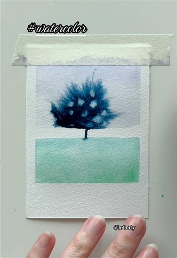 Easy Watercolor Painting: Minimalism & Diffusion Techniques