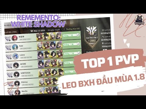 REMEMENTO: WHITE SHADOW | Climb to the top 1 PVP Rank at the beginning of the season with team Cael!
