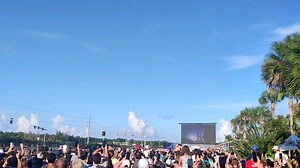 SpaceX Falcon9 KPLO发射实拍