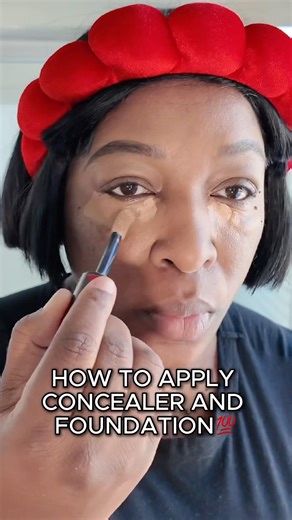 How To Use Concealer and Foundation The Right Way #shorts #makeup #makeuptutorial #trending #viral