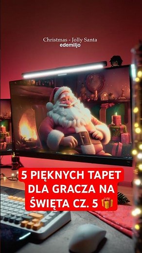 Christmas PC Gamer Wallpaper Part 5 🎁#shorts