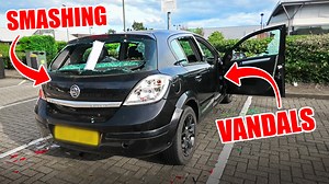 What happened to this Astra at the car meet? | AdamC3046