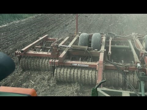 Brillion cultipacker pulled out of the weeds and put to work!