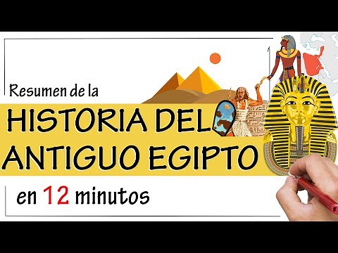 Historia del ANTIGUO EGIPTO - Resumen | Origen, Política, Sociedad, Economía, Aportes...