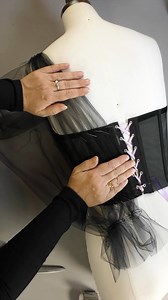 3.9K views · 67 reactions | Making the drapery: Back. All the...