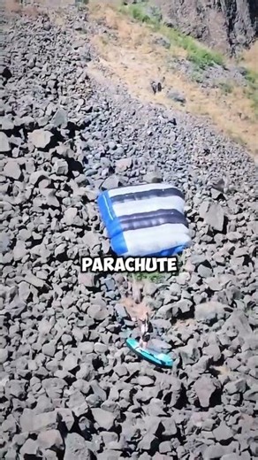 Base Jump Gone Wrong 😳...