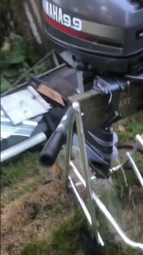 Yamaha 9.9 hp 2 stroke outboard