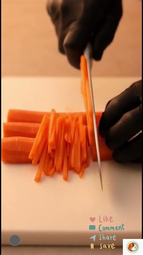 AI Learned Professional Knife Skills 🔪 Hyper-Realistic Julienne ASMR