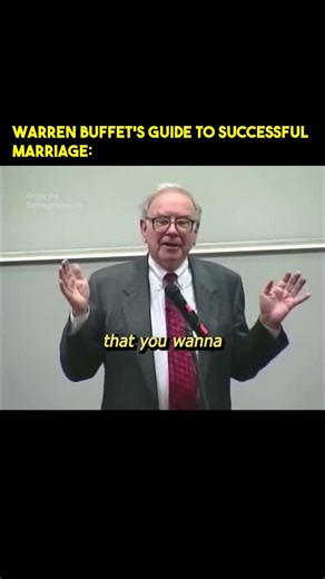 Warren Buffet's Guide To Successful Marriage