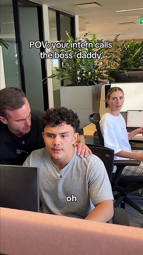Intern Calls Boss 'Daddy' - A Funny Office Skit