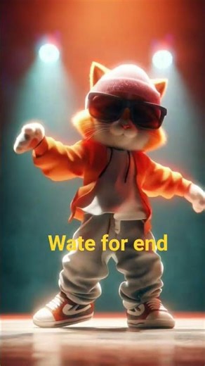 Funny Dancing Cat 😹 | Cat Breakdance Dance | Cute Cat Viral Video #catdance #viralshorts #shorts