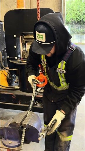 50’ tirfor cable! #wireropesling