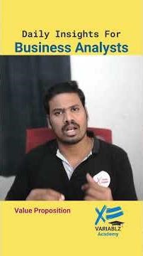 Value Proposition Explained for Business Analysts | Why Dashboards Alone Are Not Enough