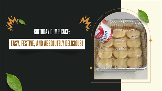 Birthday Dump Cake: Easy, Festive, and Absolutely Delicious!