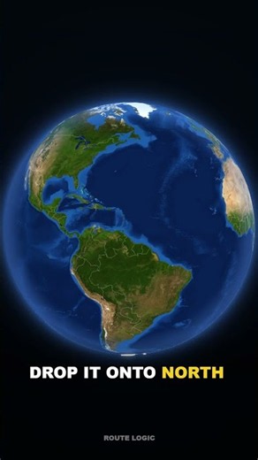 Why Does Antarctica Look So Huge On Maps? 🤯 True Size 👀