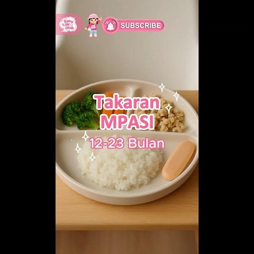 Takaran MPASI Bayi 12–23 Bulan | Menu & Porsi Makan Anak 1–2 Tahun #MPASI #Bayi12Bulan #mpasibayi