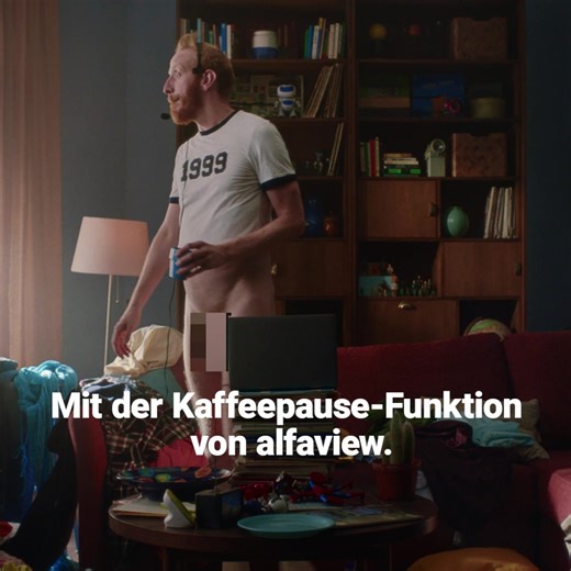 Meetings brauchen Pausen. Egal ob lang oder kurz: Mit der Pausen-Funktion mit einem Klick Video und Ton gleichzeitig pausieren. #alfaview #worknew | alfaview Video Conferencing Systems