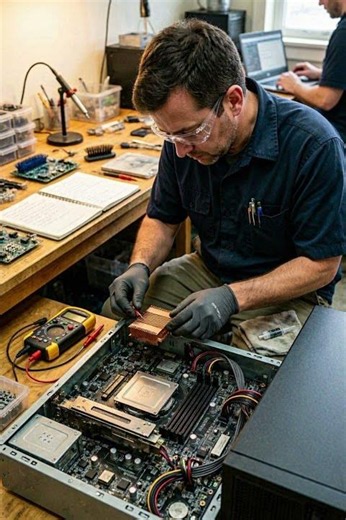 Troubleshooting a computer issue #technology #tech