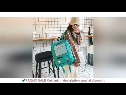 Funny personality three-dimensional student backpack cartoon adventure time backpack A-DH