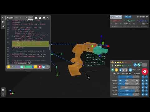 Waldo Commander GUI software - PAROL6 demo