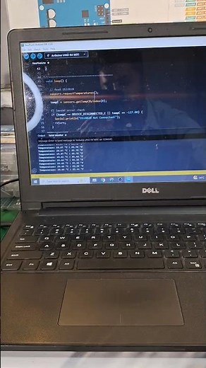 DS18B20 with Arduino UNO R4 Tutorial#arduino#arduinoproject#stem