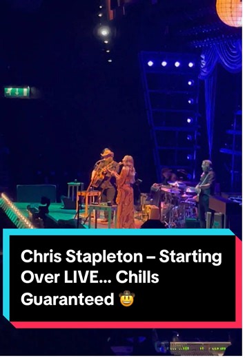 @Chris Stapleton’s Voice Gives “Starting Over” a Whole New Meaning 🎤🔥. When Chris Stapleton sings Starting Over live, it’s more than a song—it’s a moment. The raw emotion, the crowd singing along, and that unmistakable voice make this performance unforgettable #chrisstapleton #startingover #countrymusic #countrysoul #livemusic