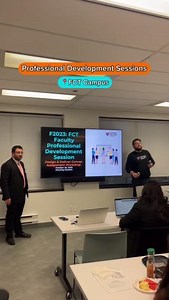 Our faculty attended professional development sessions that focused on Canvas, a learning management system. 👨‍🏫 Through Canvas, students can access assignments, read feedback, and stay up-to-date with academic announcements. 💯 #FCT #myFCT #FlemingCollegeToronto #ProfessionalDevelopment #Workshop #Canvas | Fleming College Toronto