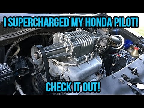 I Supercharged The Honda Pilot (CHECK IT OUT!)