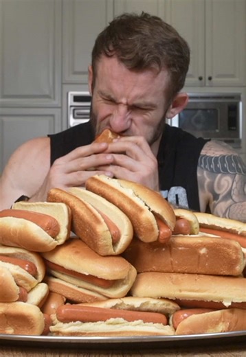 I let A.I control my meals (part 2) #fyp #food #eating #glizzies | carrot cake