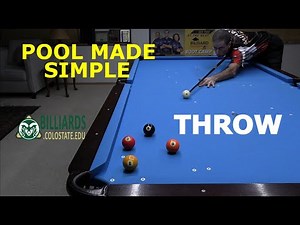 Pool Made Simple – THROW SHOTS You Need to Know … with GoPro POV