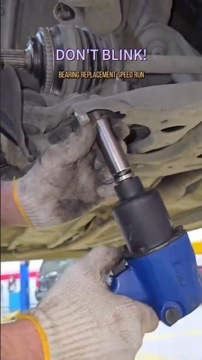 Step by Step Front Wheel Bearing Replacement – Speed Up, Don't Blink! #parts #mechanic #mechaniclife
